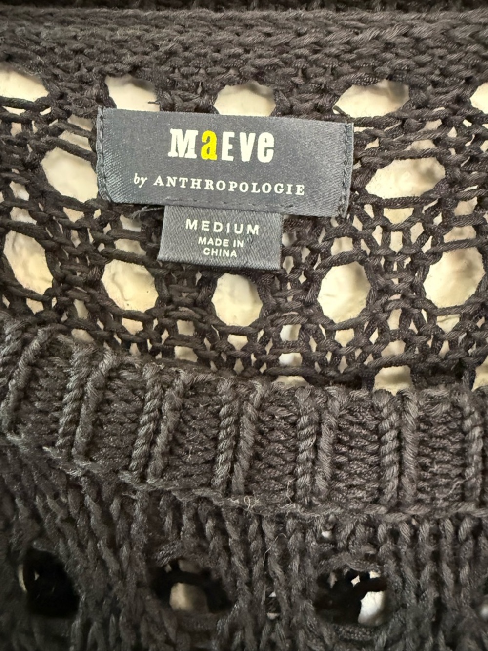 Maeve for‎ Anthropologie Layered Knit Sweater|  Pleated Hem | Boho Chic | Size M - Picture 3 of 13